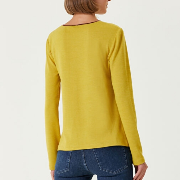 Anim Ryde Yellow Welt Sweater - Picture 4 of 9